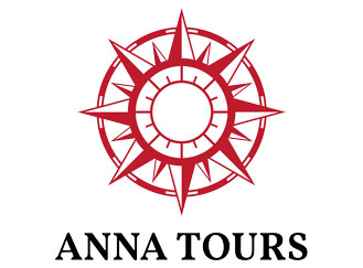 Anna Tours logo design